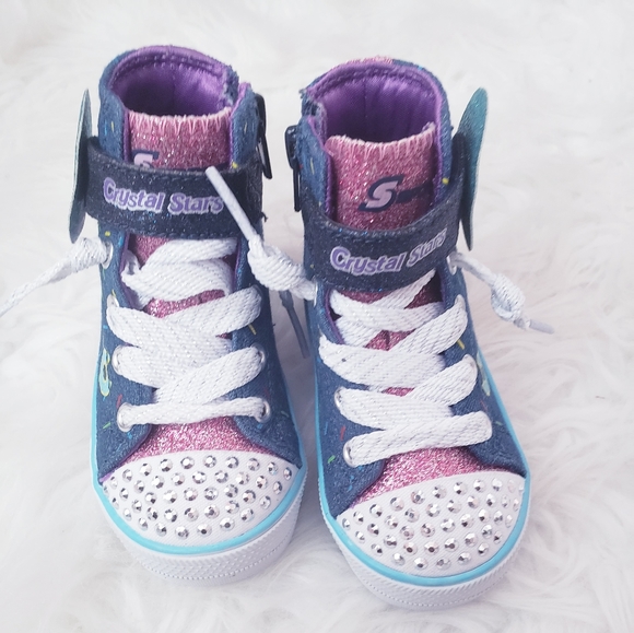 sketchers high top sneakers